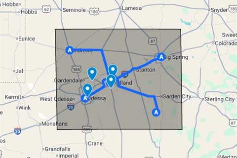 Fence contractor Odessa TX - Google My Maps