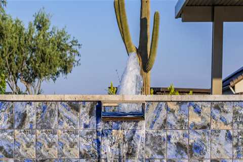 Why Pool Tile Cleaning Is Essential For Preserving Pool Design Made Of Natural Stone Building..