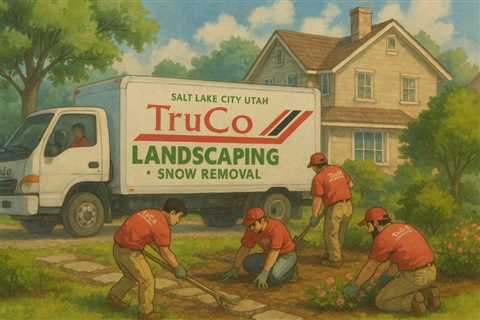 Salt Lake City Utah Landscape Patio Design – Truco Services