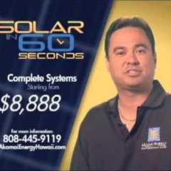 Solar Panels in Hawaii Explained - Photovoltaic (PV) Systems - Solar in 60 Seconds