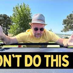 Solar Panel on your Camper Van? Avoid This Mistake! ⚠️☀️