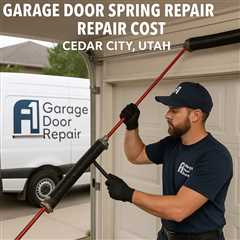 Garage Door Spring Repair Cost Cedar City Utah | Bankruptcy Attorney Orem