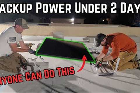 How to Install Solar With ZERO Roof Holes