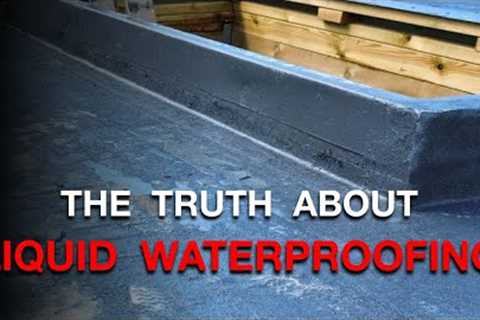 The Problem With Liquid Applied Roofing...(Watch BEFORE You Install!)