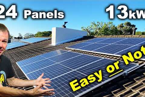 Solar Panel Installation - Should you DIY? (Rails, Roof Hooks, Panels, etc.)