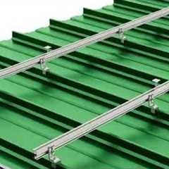 Enerack KR 18 metal roof standing seam clamp installation   solar panel mounting #howto