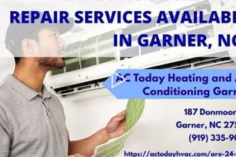 Are 24 Hour Heating Repair Services Available in Garner, NC?