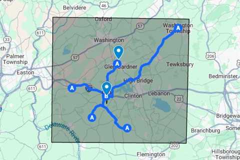 Downspout installation Hampton, NJ - Google My Maps