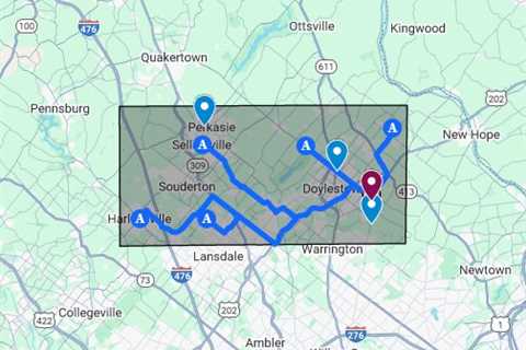 Rain Gutter Solutions Furlong, PA - Google My Maps