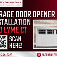 Garage door opener installation Old Lyme CT