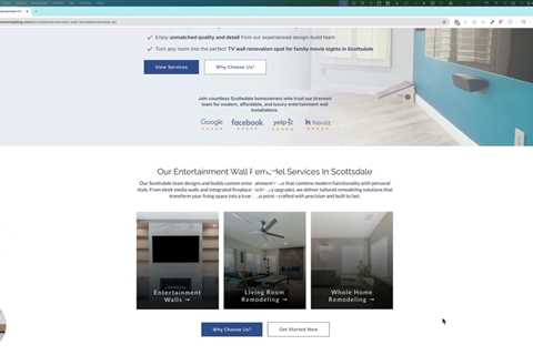 Entertainment Wall Remodeling In Scottsdale | What To Plan Before You Build