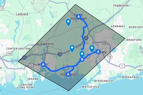 Storm damage roof repair Pawcatuck - Google My Maps