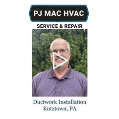 Ductwork Installation Kutztown, PA - PJ MAC HVAC Service & Repair