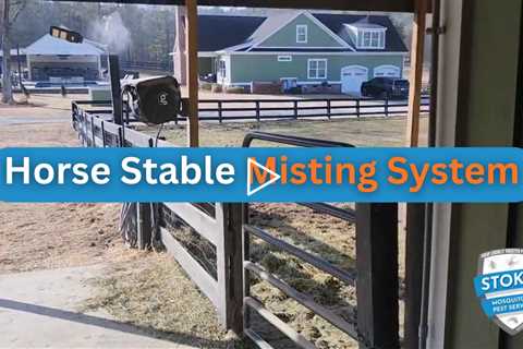 Horse Stable Mosquito Misting System in  North Augusta, SC | Mosquito Control in CSRA