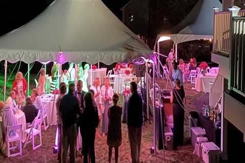 Landscape Services for Backyard Events in Harris County With Party Rentals