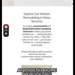 Who is the best kitchen remodeling contractor in Mesa? | 602-492-8205 Phoenix Home Remodeling