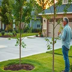 How Tree Care Services Help Prevent Drainage Issues Around Driveways and Walkways