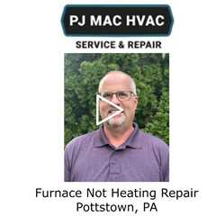 Furnace Not Heating Repair Pottstown, PA - PJ MAC HVAC Service & Repair